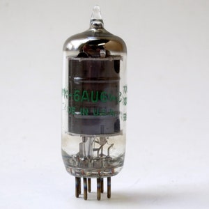 GE 6136  vacuum tube - General Electric 6AU6WB - 6AU6