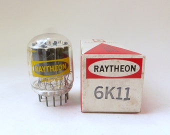Raytheon 6K11 vacuum tube - new old stock - original box -  6Q11