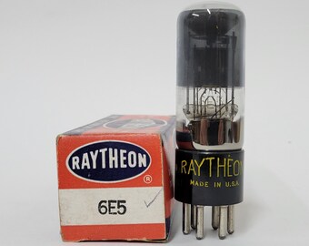 Tube électronique Vintage Mazda Belvu EM85 / 6DU6 - NOS, NIB, Testé - Pays-Bas