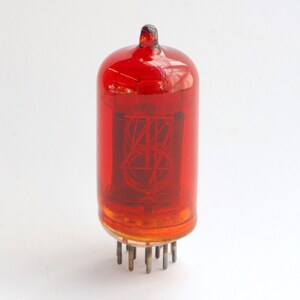 Raytheon CK1905 RED  nixie tube