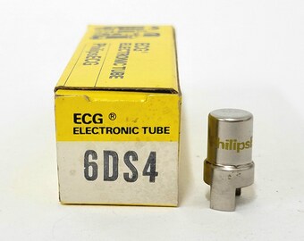 Philips ECG 6DS4 vacuum tube - new old stock - original box - Sylvania