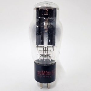 Dumont 5Z3 vacuum tube - black plates