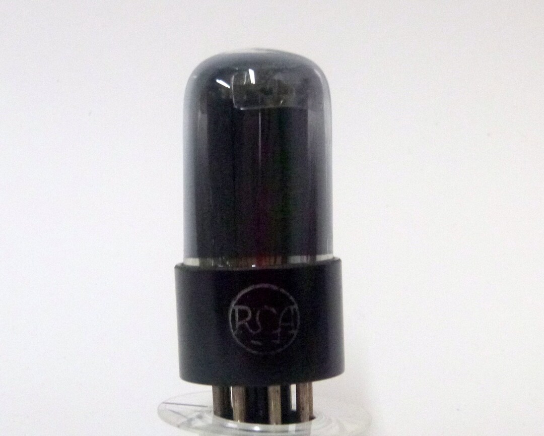 RCA 12SN7GT Vacuum Tube - Smoked Glass - Large Meatball Branding ...