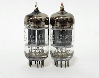 Tube Audio 12AX7 BELVU - Triple Mica Plaques Argentées - Vintage Testé