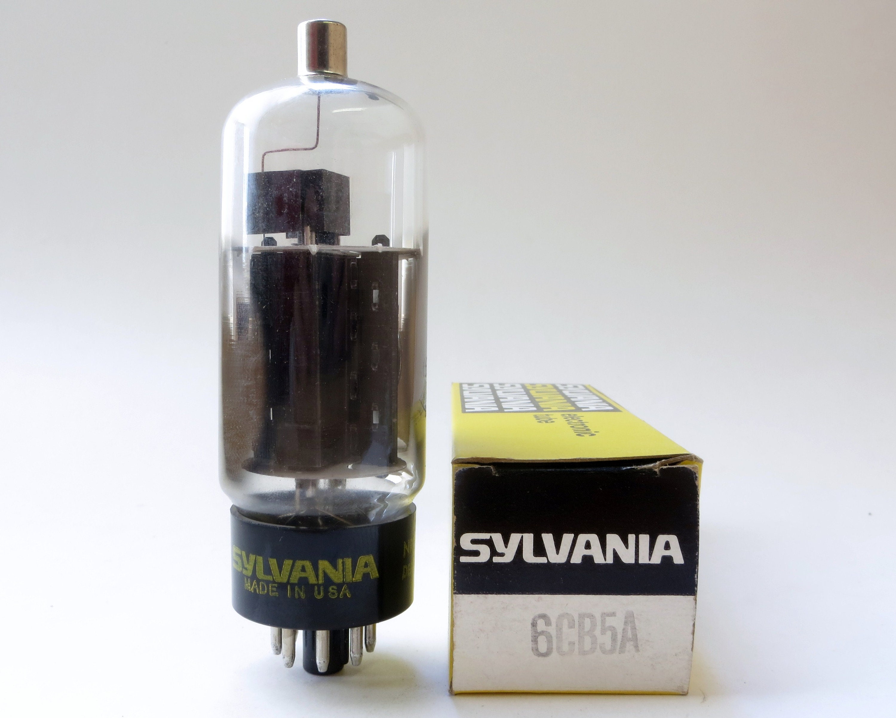 Sylvania 6CB5A Vacuum Tube - New Old Stock - Original Box - Pristine ...