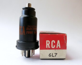 RCA 6L7 vacuum tube - new old stock - original box - excellent condition