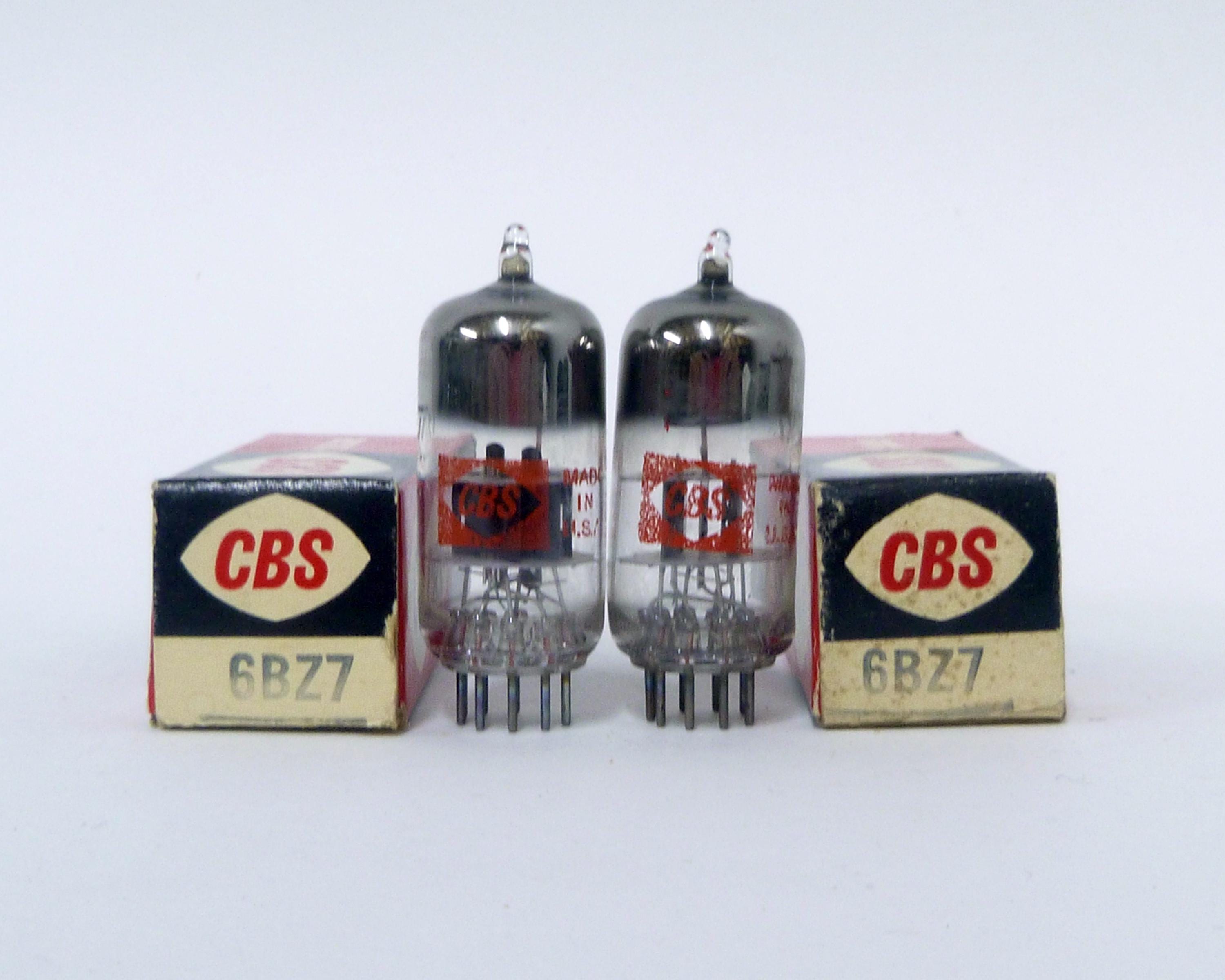 Tube Électronique RCA 6BQ7A Ou 6BZ7 - NOS (New Old Stock) - Neuf Dans Sa Boîte D'origine - États-Unis