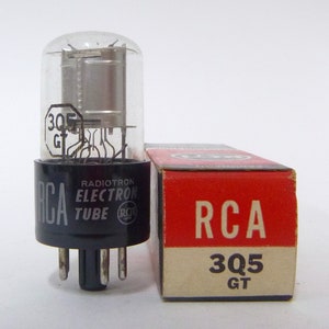 RCA 3Q5GT vacuum tube - new old stock - original box - excellent condition - 3Q5