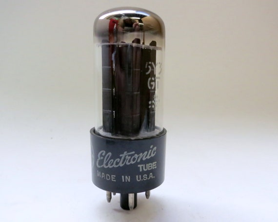 RCA 5Y3 5Y3GT Vacuum Tube Valve Black Plate Rectifier RCA 5Y3 5Y3GT Vacuum Tube Valve Black Plate Rectifier