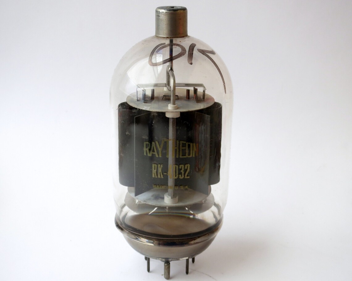 Raytheon 4D32 Vacuum Tube Septar Based Transmitting Tube Etsy