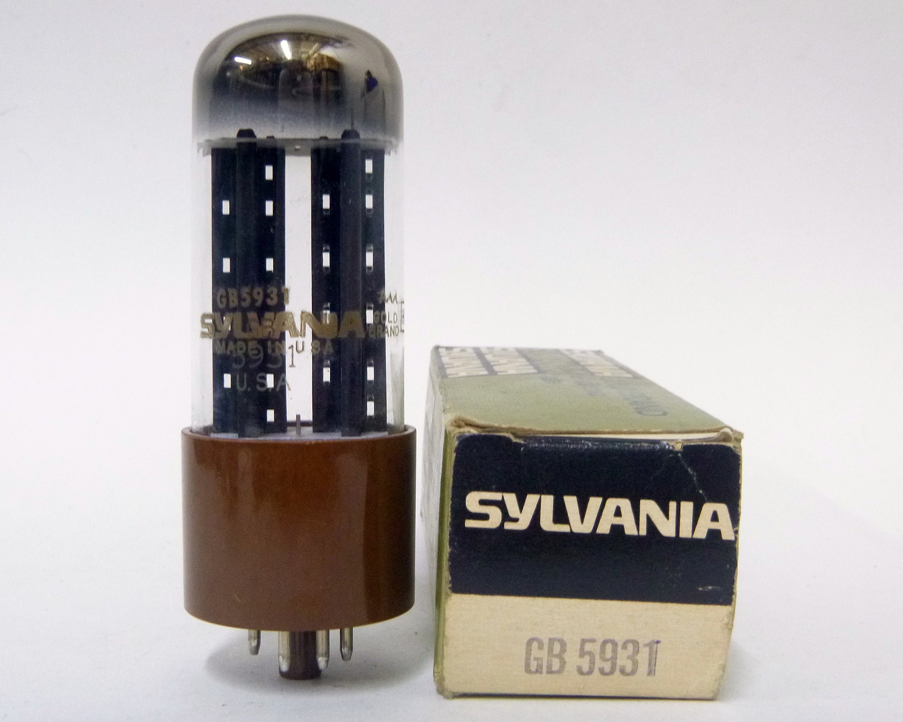 値段が激安 Tube Vacuum 5931 GB Sylvania New Box Original Stock Old アンプ