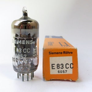 Siemens E83CC Vacuum Tube - 12AX7 - ECC83 - Etsy India