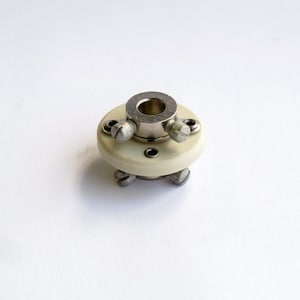 Ceramic Shaft Coupler - new old stock - in sealed bag from the mid-1950&#39;s - made in Los Angeles CA