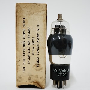 Sylvania VT-99 vacuum tube - new old stock - very nice condition - 6F8G