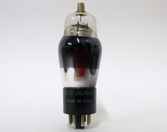 Sylvania 12A8G vacuum tube -  new old stock - original box - 12A8 with ST envelope - glass
