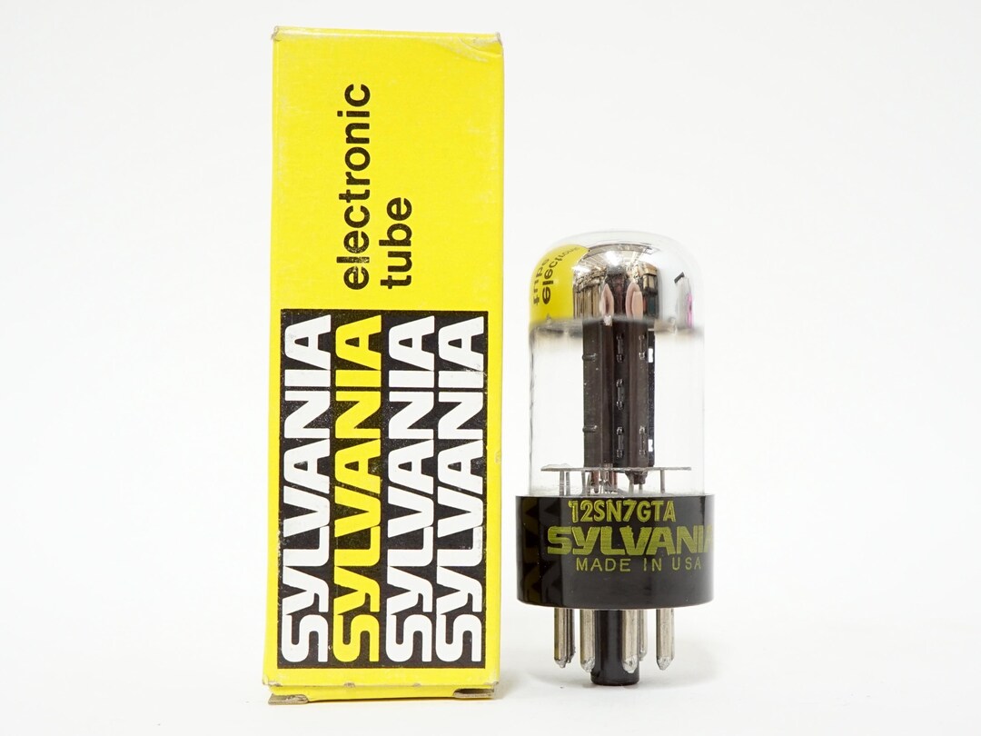 Sylvania 12SN7GTA Vacuum Tube - New Old Stock - Original Box ...