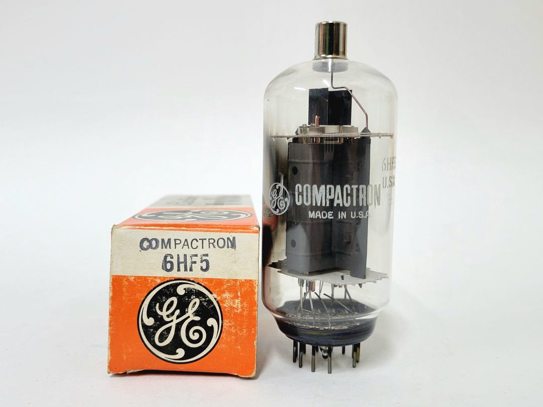 GE 6HF5 Vacuum Tube - New Old Stock - Original Box - General Electric ...