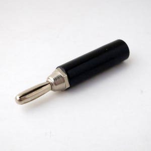 tip plug to banana plug adapter - old school