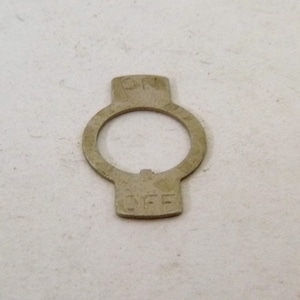 10 toggle switch plates - for SPST ON/OFF switches - standard bushing