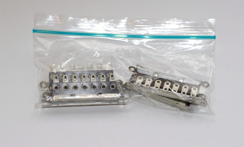 bag of 10 old fashion terminal strips for point to point vacuum tube circuitry wiring