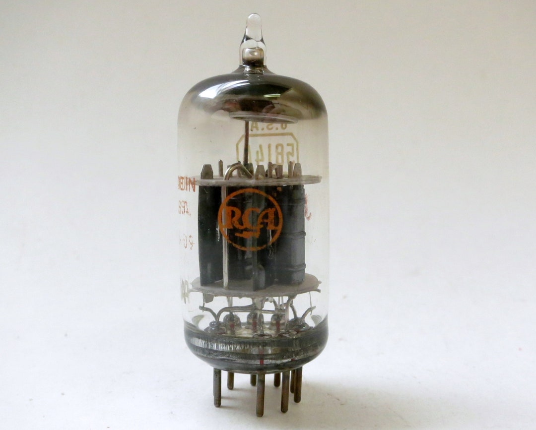 RCA5814WA NOS 真空管　ブラックプレート NOS Tube Store: RCA 5814 and 6189 Black Plates Triple Mica