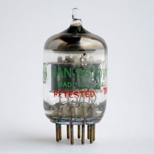GE JAN 5670W vacuum tube - new old stock - original box - excellent condition - 2C51 - 2C51W - 396A - 5670