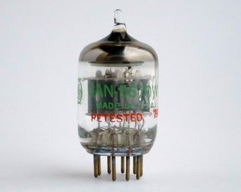 GE JAN 5670W vacuum tube - new old stock - original box - excellent condition - 2C51 - 2C51W - 396A - 5670