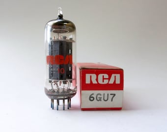 RCA 6GU7 vacuum tube - new old stock - original box - mint condition