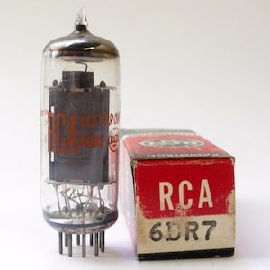 RCA 6DR7 vacuum tube - new old stock - original box