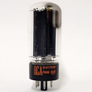 RCA 5U4GB vacuum tube - black plates