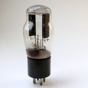 Sylvania JAN CHS 80 vacuum tube rectifier - ST (coke bottle) envelope