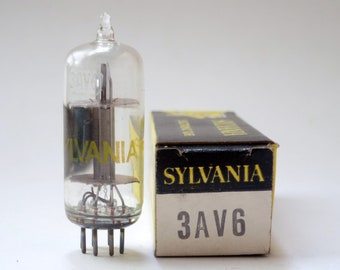 Sylvania 3AV6 vacuum tube