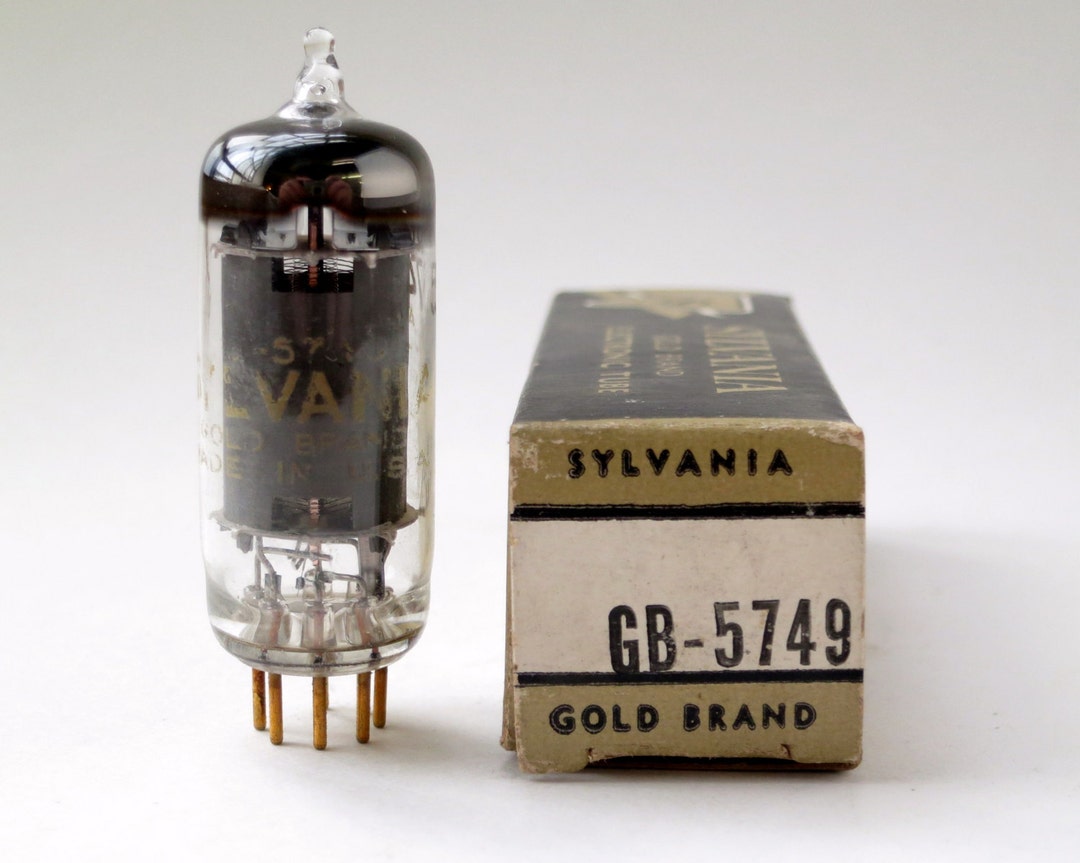 Tube électronique NOS Lewis & Kaufman 5749W (6BA6W) - Neuf Dans Sa Boîte D'origine (NIB), USA