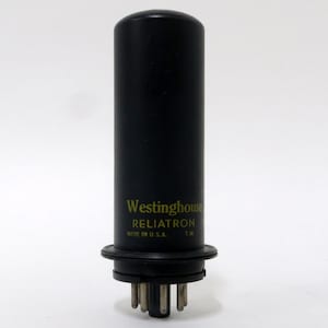 Westinghouse 6L6  vacuum tube -  metal 6L6