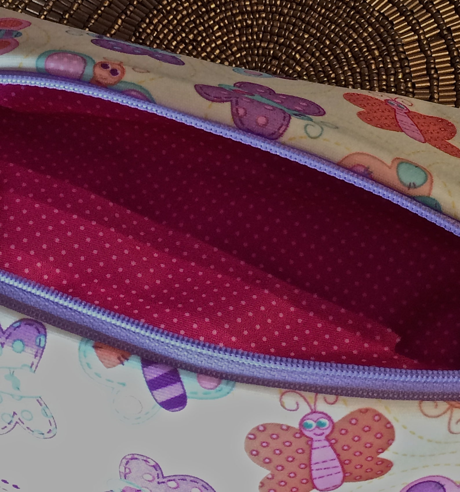 Boxy Square Travel Storage Baby Zipper Bag Baby Bag Zipper Etsy