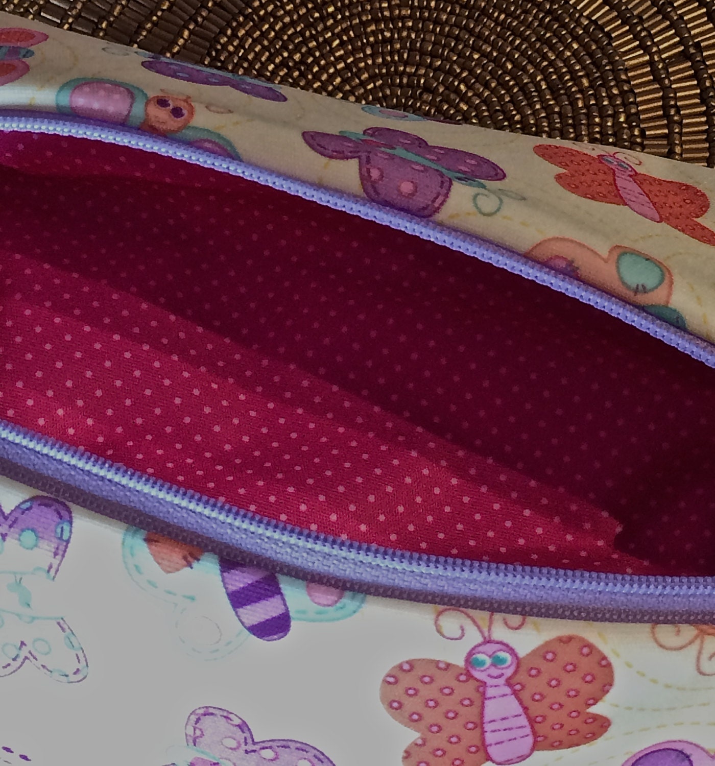 Boxy Square Travel Storage Baby Zipper Bag Baby Bag Zipper Etsy