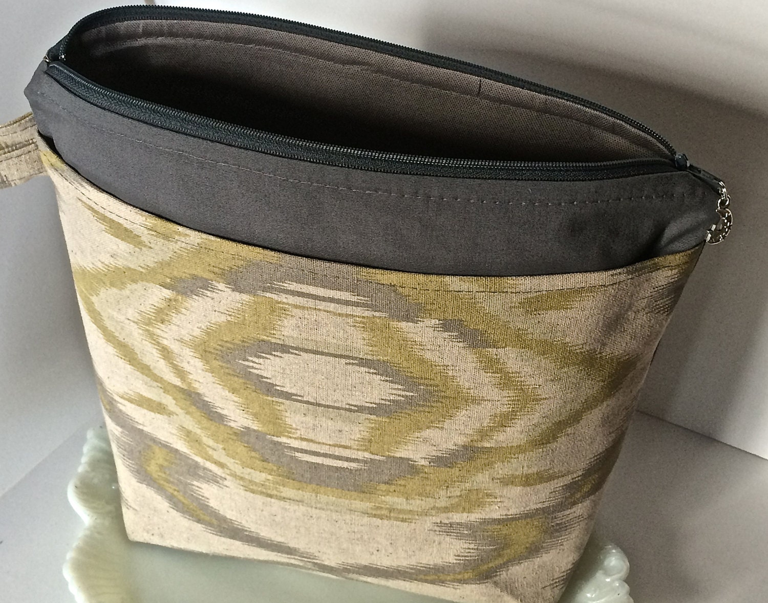 Cosmetic Bag Handmade Cosmetic Bag Large Cosmetic Bag Cosmetic Etsy