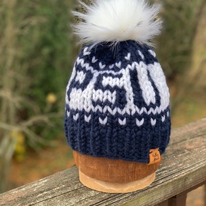 Penn State Knitted Hat image 3