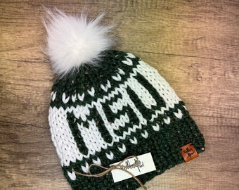 Michigan State Knitted Hat