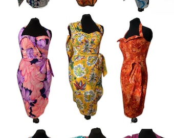Design your Sarong dress- made to measure