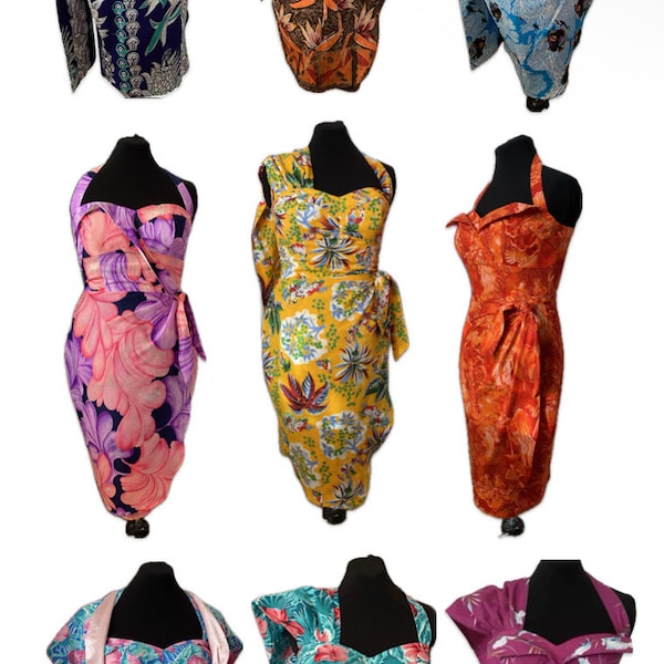 Design your Sarong dress- made to measure