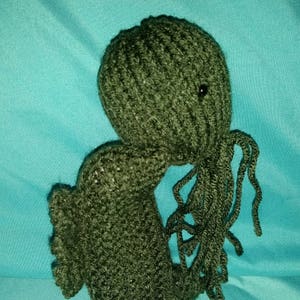 Hand-Knit Cthulhu Plush