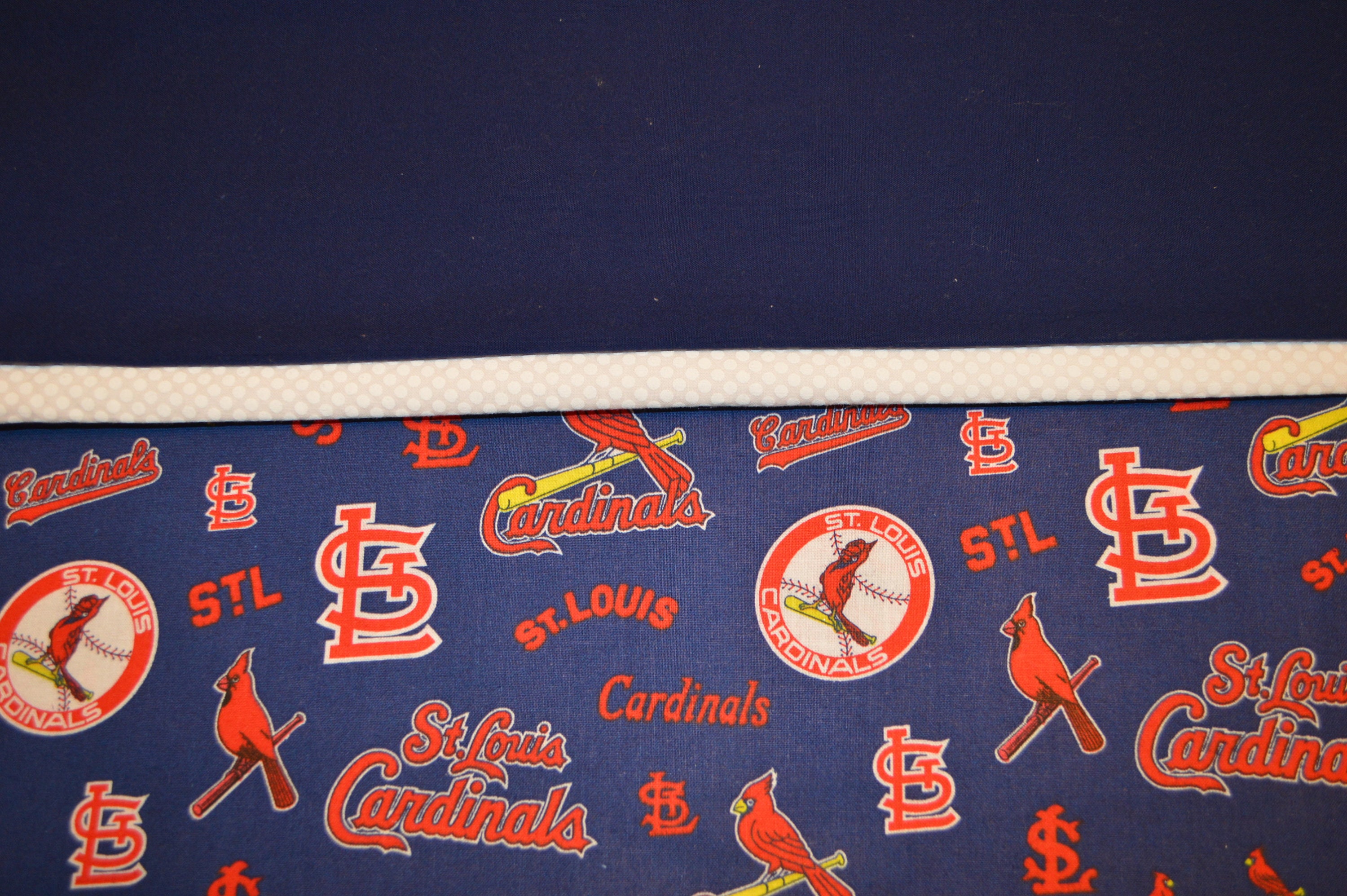 St. Louis Cardinals cotton fabric 18” x 21” fat quarter
