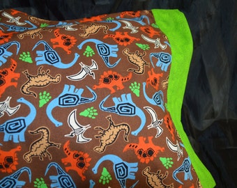 Dinosaur Travel/Children's Pillowcase and Pillow