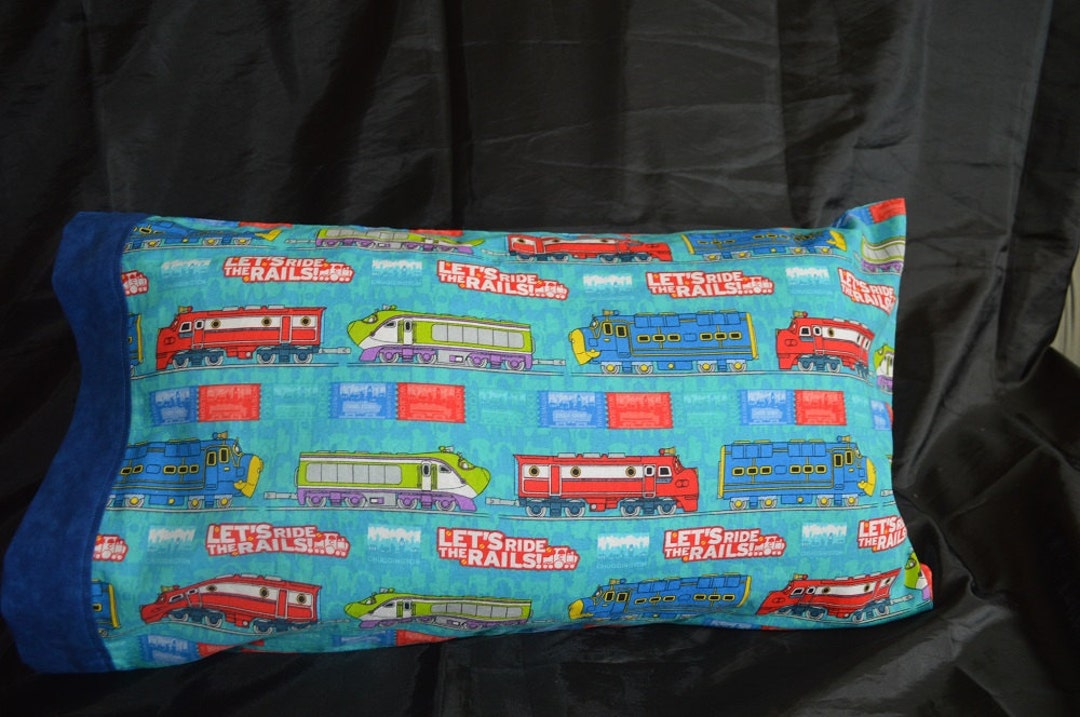 Trains Children's/travel Sized Pillowcase Etsy