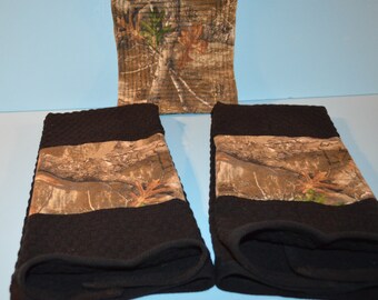 Camo Decorative Kitchen Towel/Potholder Set