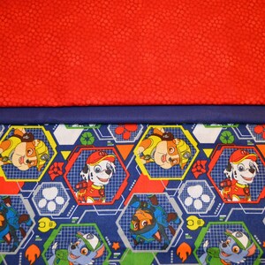 Paw Patrol - Navy Pillowcases - 2 Sizes - Standard/Queen Size & Toddler/Travel Size