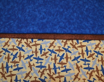 Airplane Toddler/Travel Sized Pillowcase