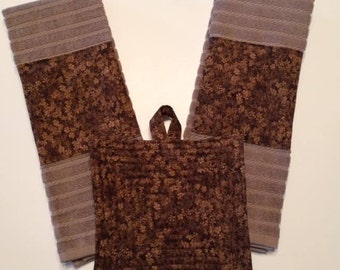 Decorative Kitchen Towels/QuiltedPotholder