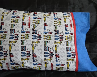Transformer Autobot Standard/Queen & Toddler Sized Pillowcases